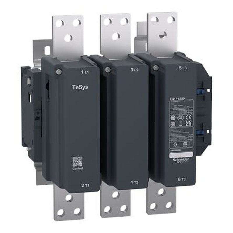 Schneider Electric TeSys F Contactor, 230V ac Coil, 3-Pole, 1.26 kA, 120 W 230V ac, 3 NO, 690V ac