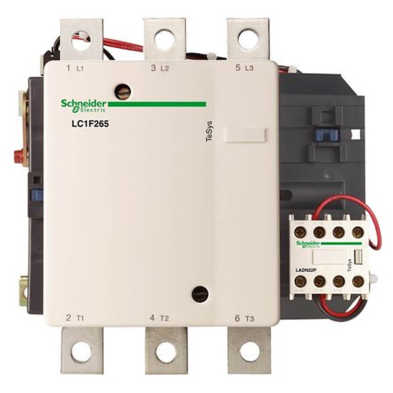 Schneider Electric LC1F Contactor, 110V Coil, 250 W, 440V