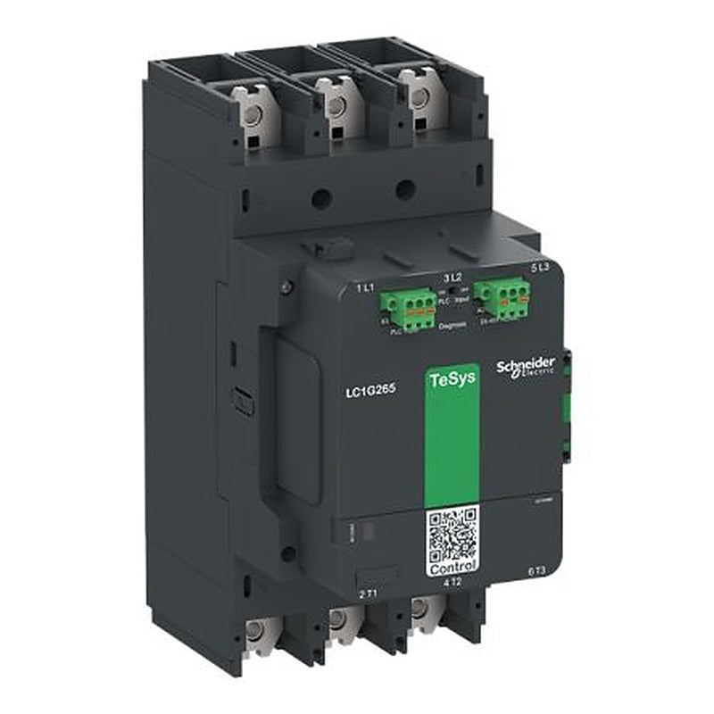Schneider Electric TeSys G Contactor, 130V Coil, 3-Pole, 700 A, 355 kW, 3 NO, 1kV