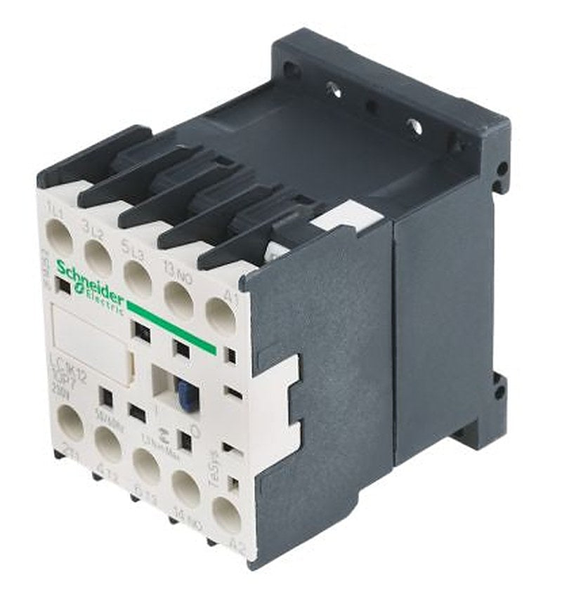 Schneider Electric TeSyS K Contactor, 230V ac Coil, 3-Pole, 12 A, 5.5 kW 230V ac, 3 NO, 690V ac