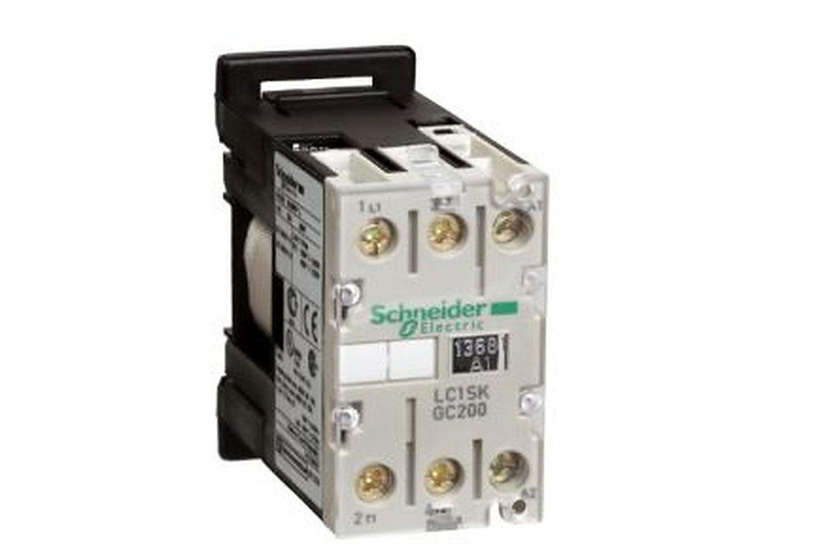 Schneider Electric TeSyS SK Contactor, 24V Coil, 2-Pole 24V, 2 NO