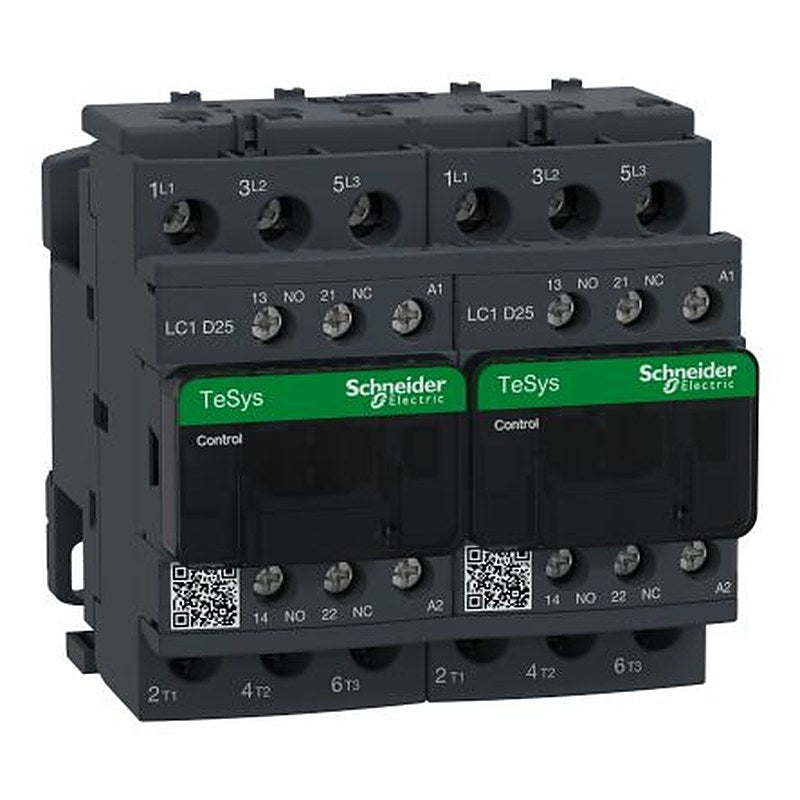 Schneider Electric TeSyS D Contactor, 48V ac Coil, 3-Pole, 25 A, 11 kW 48V ac, 3 NO, 690V ac