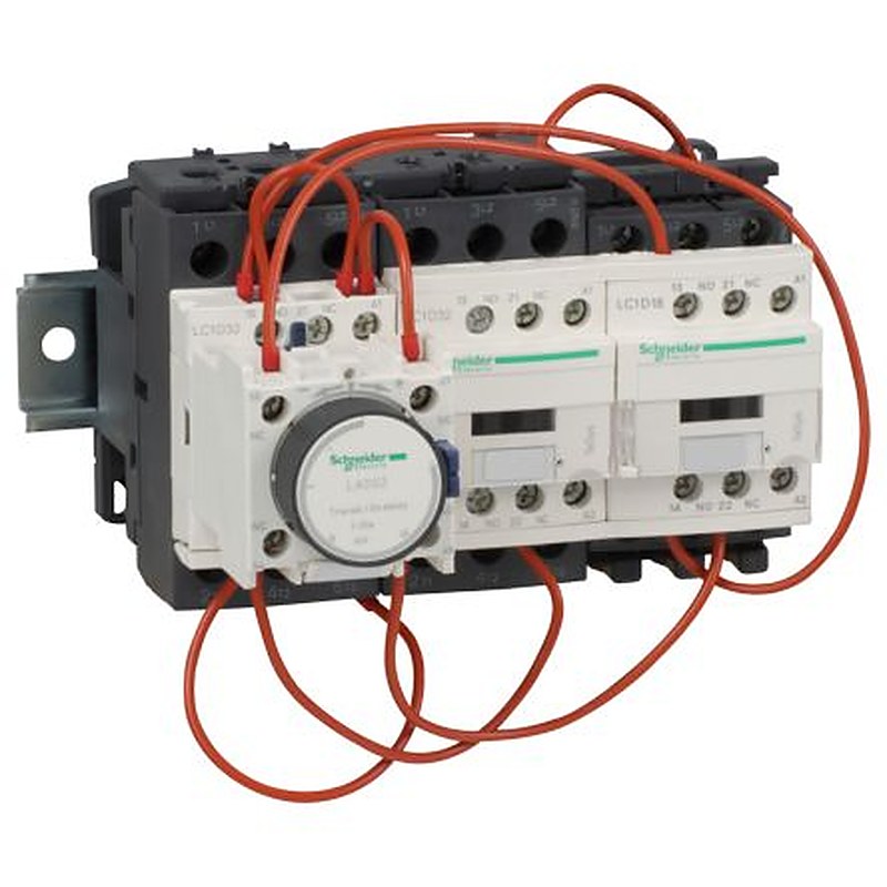 Schneider Electric TeSyS D Motor Starter, Star Delta, 120V ac, IP20