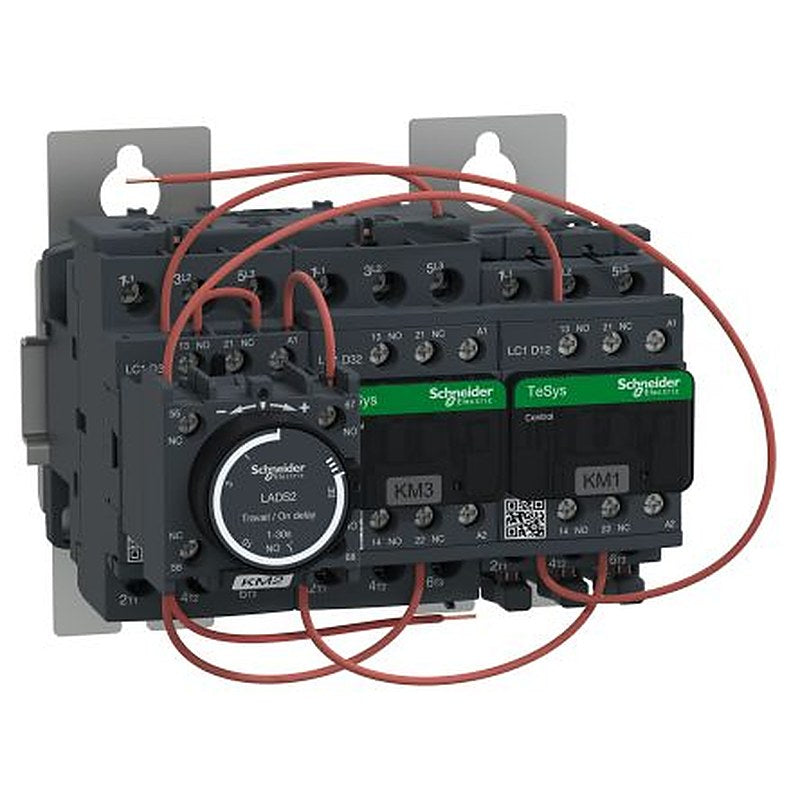 Schneider Electric TeSyS D Star Delta Starter, Star Delta, 24V ac, 30 kW, 3 Phase, IP20