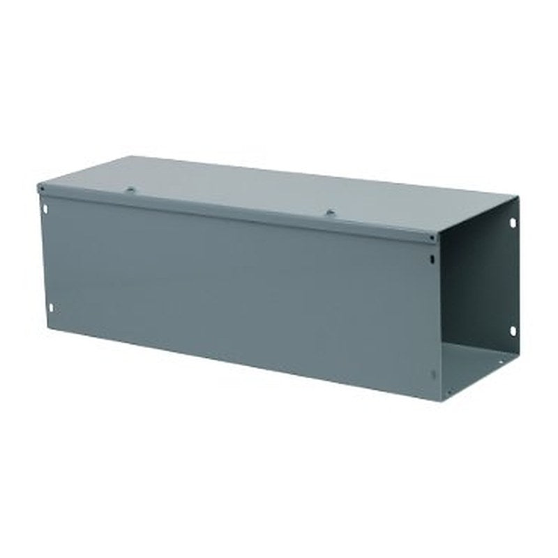 Wireway, Square-Duct, 8 inch by 8 inch, 2 feet long, hinged cover, N1 paint, NEMA 1 (Wireway Square-Duct) is a Schneider Electric product. Designed for reliable performance and long service life. Available across Iraq — contact us for pricing and delivery options.