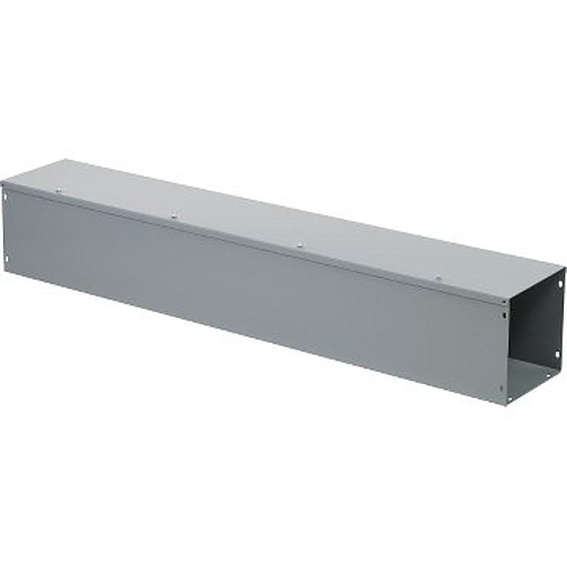 Wireway, Square-Duct, 8 inch by 8 inch, 4 feet long, hinged cover, N1 paint, NEMA 1 (Wireway Square-Duct) is a Schneider Electric product. Designed for reliable performance and long service life. Available across Iraq — contact us for pricing and delivery options.