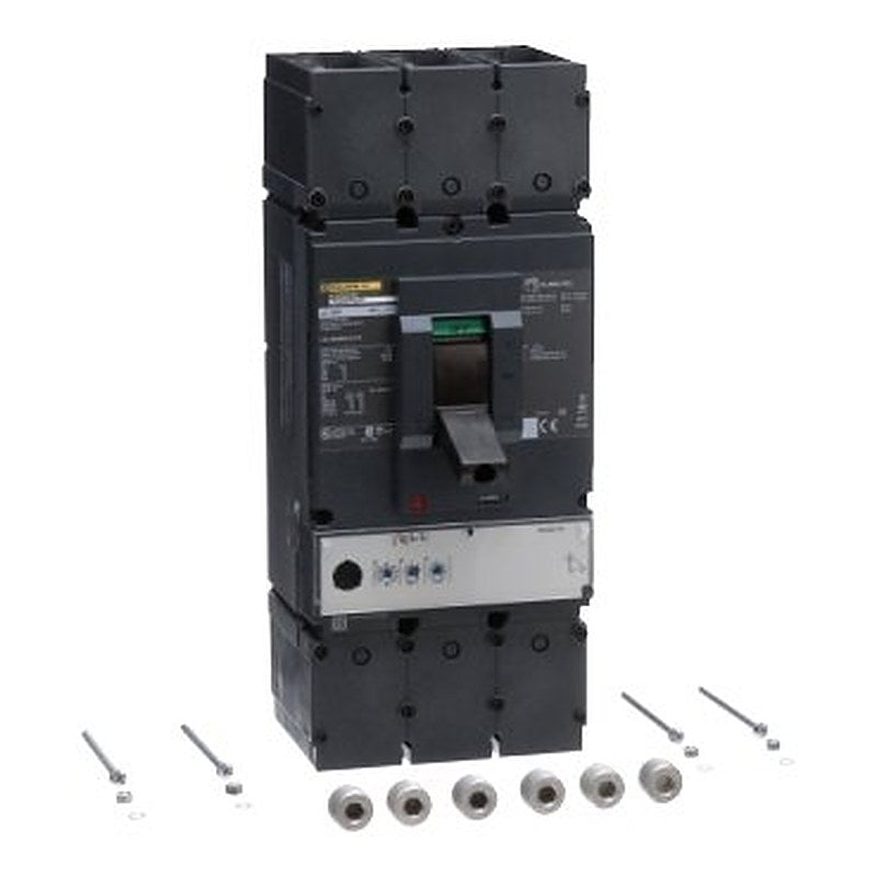 Circuit breaker, PowerPacT L, 400A, 3 pole, 600VAC, 14kA, lugs, MicroLogic 3.3, 100% (Circuit breaker PowerPacT L) is a Schneider Electric product. Designed for reliable performance and long service life. Available across Iraq — contact us for pricing and delivery options.