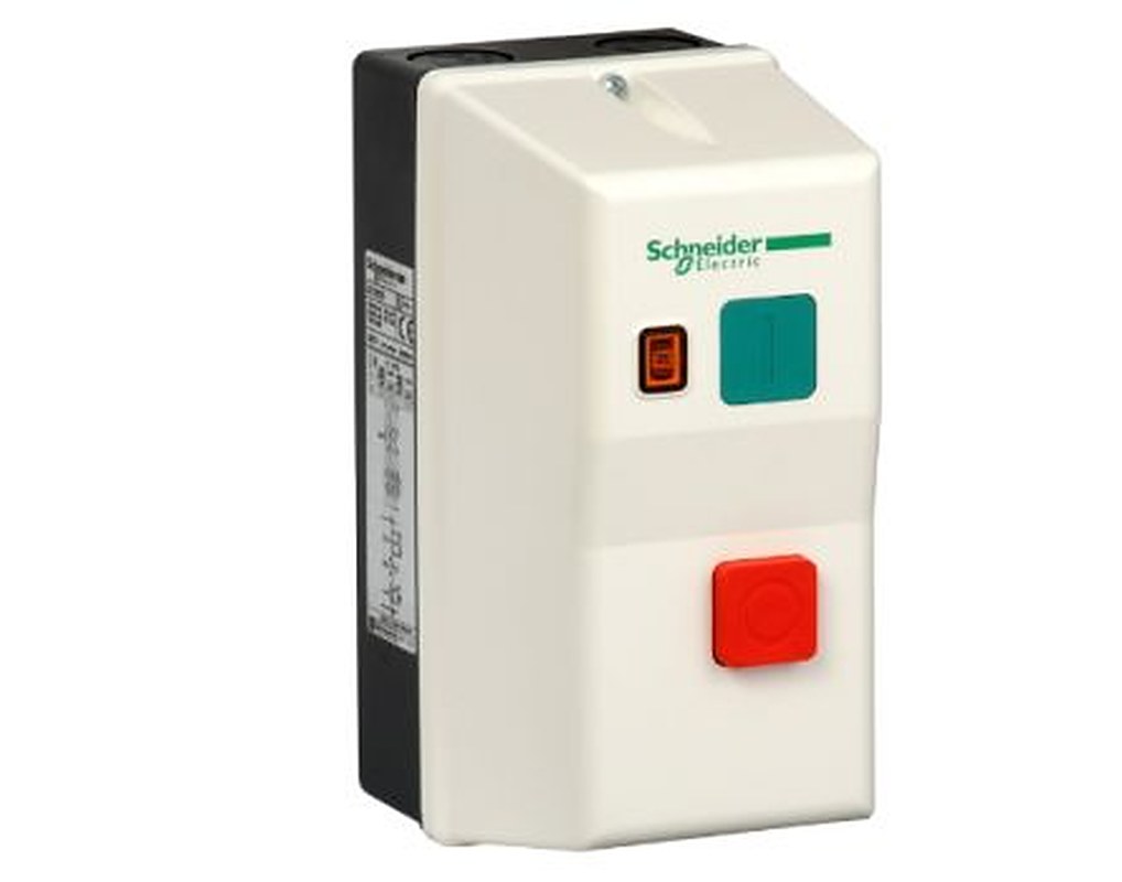 Schneider Electric TeSyS LE - GV2 - LC DOL Starter, DOL, 220V ac, 2.2 kW, 3 Phase, IP65