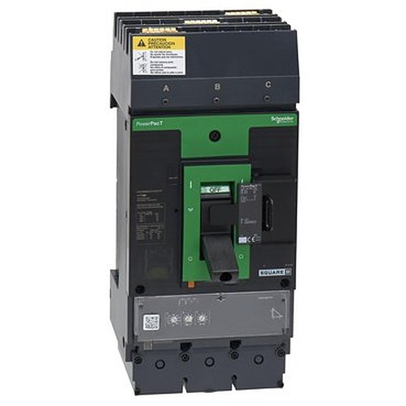 Circuit breaker, PowerPacT L, 600A, 3 pole, 600VAC, 18kA, I-Line, MicroLogic 3.3, 80%, ABC, shunt, padlock (Circuit breaker PowerPacT L) is a Schneider Electric product. Designed for reliable performance and long service life. Available across Iraq — contact us for pricing and delivery options.