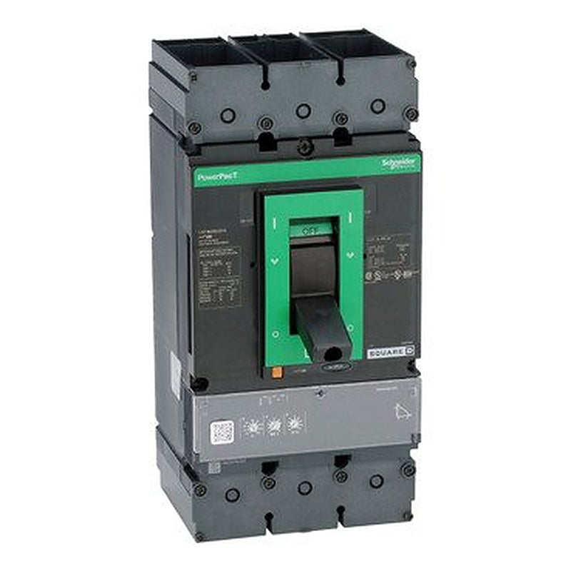 Circuit breaker, PowerPacT L, 250A, 3 pole, 600VAC, 18kA, busbar, MicroLogic 3.3, 80% (Circuit breaker PowerPacT L) is a Schneider Electric product. Designed for reliable performance and long service life. Available across Iraq — contact us for pricing and delivery options.