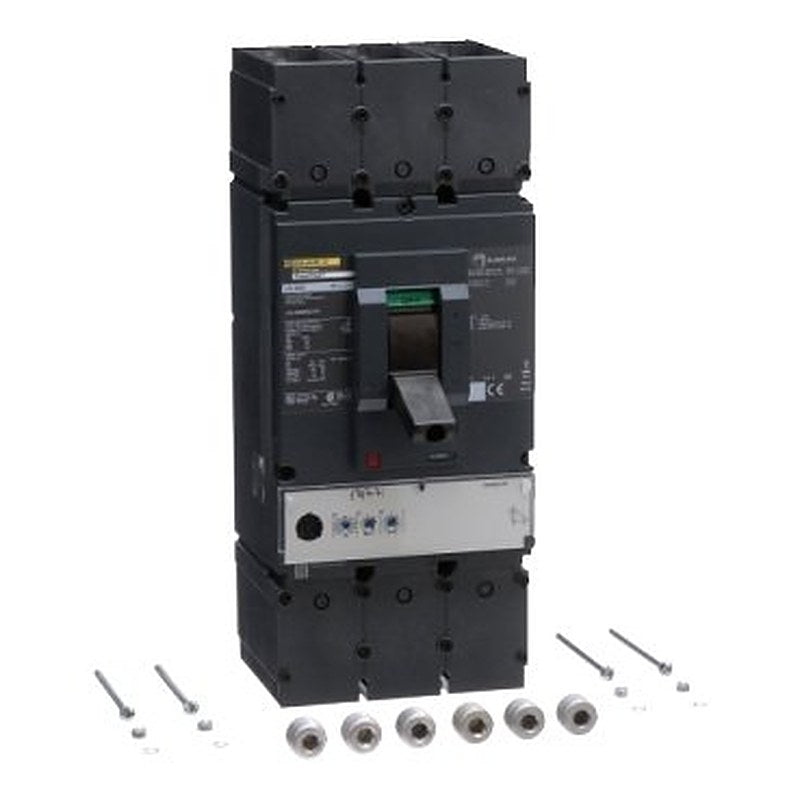 Circuit breaker, PowerPacT L, 600A, 3 pole, 600VAC, 18kA, lugs, MicroLogic 3.3, 80% (Circuit breaker PowerPacT L) is a Schneider Electric product. Designed for reliable performance and long service life. Available across Iraq — contact us for pricing and delivery options.