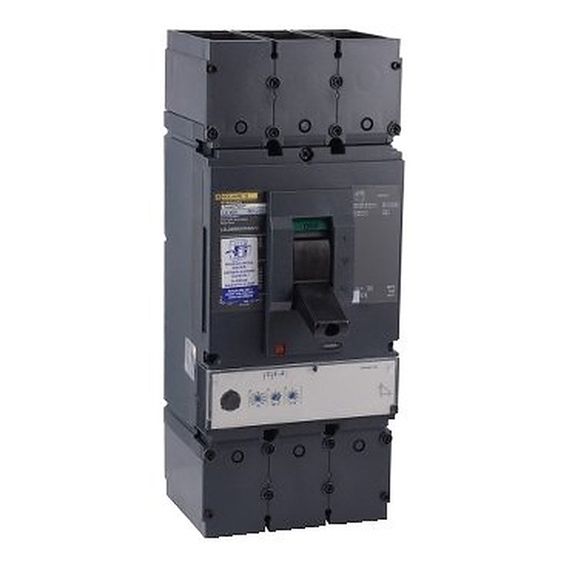 Circuit breaker, PowerPacT L, 600A, 3 pole, 600VAC, 25kA, lugs, MicroLogic 3.3, 80%, aux, shunt (Circuit breaker PowerPacT L) is a Schneider Electric product. Designed for reliable performance and long service life. Available across Iraq — contact us for pricing and delivery options.