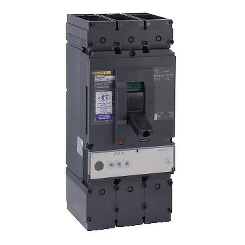 Circuit breaker, PowerPacT L, 600A, 3 pole, 600VAC, 50kA, lugs, MicroLogic 3.3S, 80%, aux (Circuit breaker PowerPacT L) is a Schneider Electric product. Designed for reliable performance and long service life. Available across Iraq — contact us for pricing and delivery options.