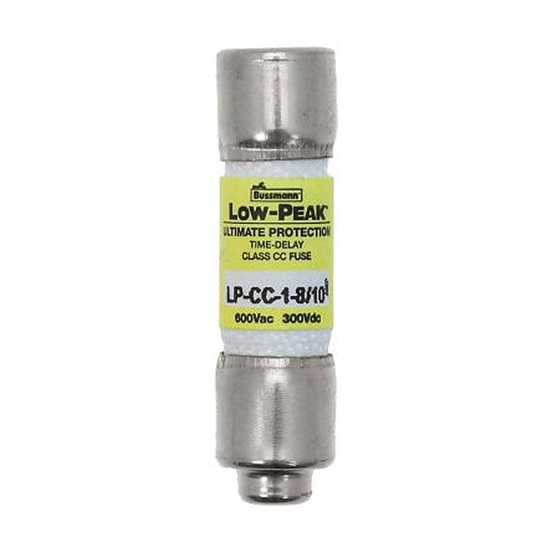 Eaton 1.8A T Melamine Cartridge Fuse, 1.5 x 0.41 in