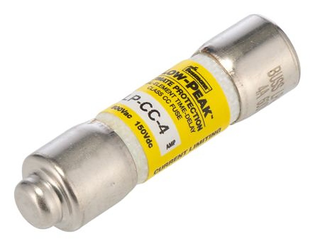 Eaton 4A T Melamine Cartridge Fuse, 10 x 38 mm