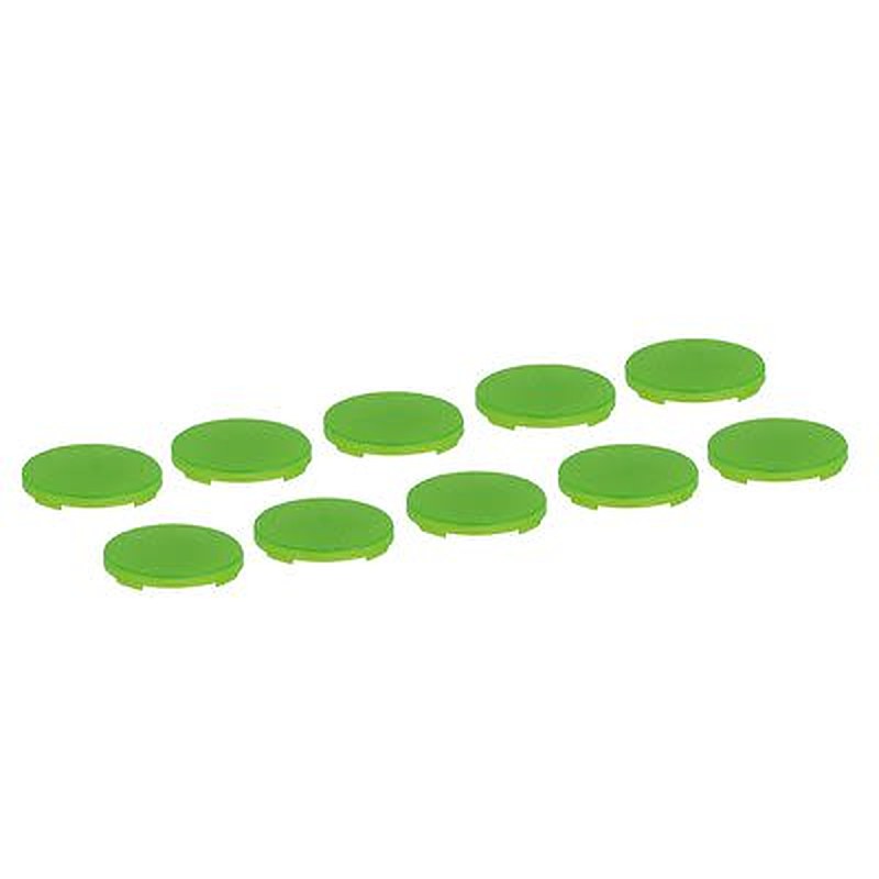Lovato Green Round Push Button Lens for Use with LP4 Control Station
