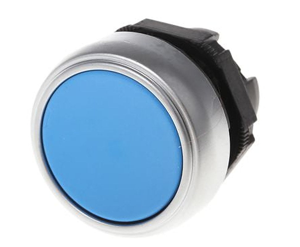 Lovato Platinum Series Blue Spring Return Push Button Head, 22 mm Cutout, IP69K, IP67, IP66