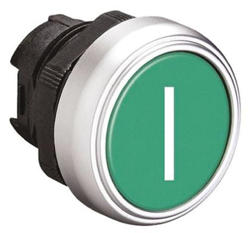Lovato Platinum Series Green Spring Return Push Button Head, 22 mm Cutout, IP66, IP67, IP69K