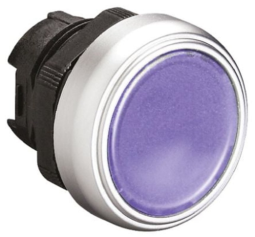 Lovato Platinum Series Blue Spring Return Push Button Head, 22 mm Cutout, IP66, IP67, IP69K