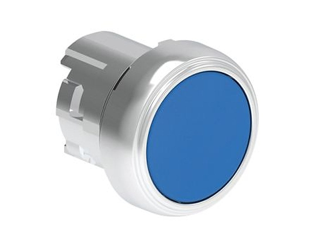 Lovato Platinum Series Blue Momentary Push Button Switch, 22 mm Cutout, IP69K, IP67, IP66