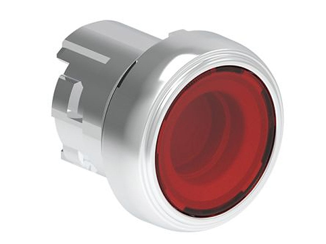 Lovato LPSBL10 Series Red Spring Return Push Button Switch, 22 mm Cutout, IP66, IP69K, IP67