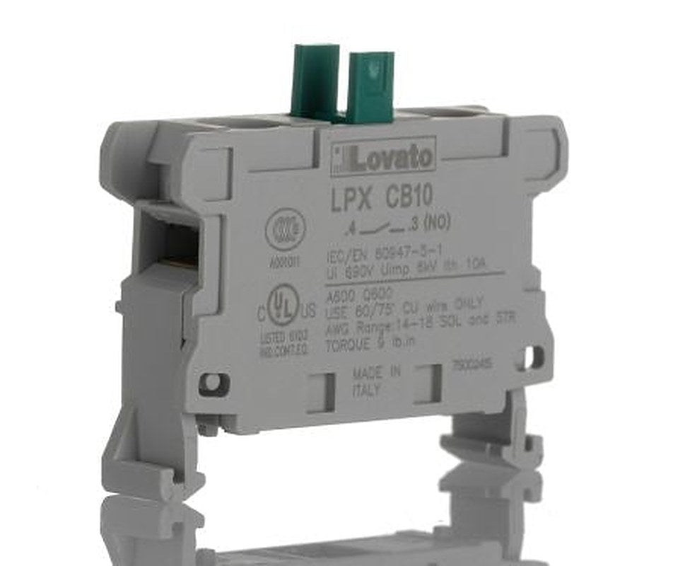 Lovato for Use with LPZ Control Stations