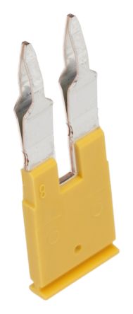 Weidmüller ZQV Series Jumper Bar for Use with DIN Rail Terminal Blocks