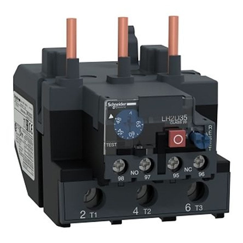 Schneider Electric, LR2D Overload Relay 1 NO/1 NC, 48A, 65 A F.L.C, 65A Contact Rating 3P