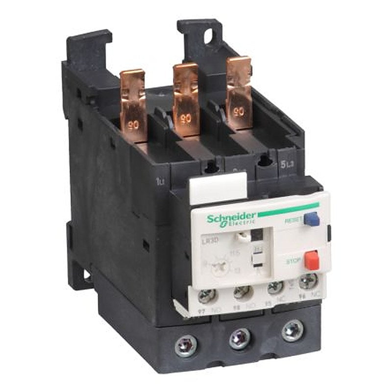 Schneider Electric, TeSyS LR Thermal Overload Relay 1 NO/1 NC, 48A, 65 A F.L.C, 5A Contact Rating