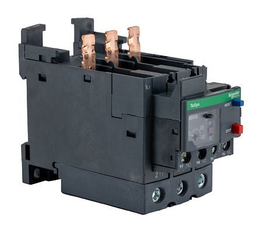 Schneider Electric, LRD Thermal Overload Relay 1 NO/1 NC, 23A, 32 A F.L.C, 32A Contact Rating, 22 kW 3
