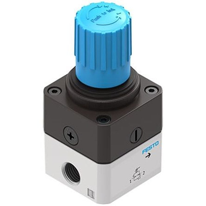 Festo 1/4 in G Regulator - 12 bar, LRP-1/4-0.7-F1A, 1/8 in G, G LRP