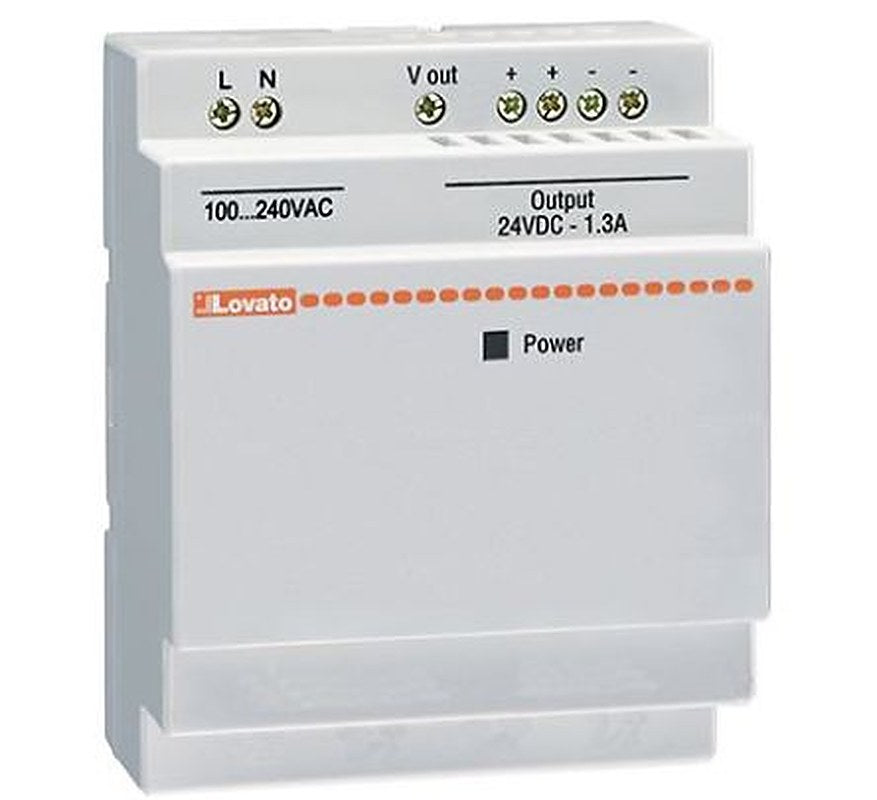 Lovato Micro PLC's Series PLC Power Supply for Use with PLC