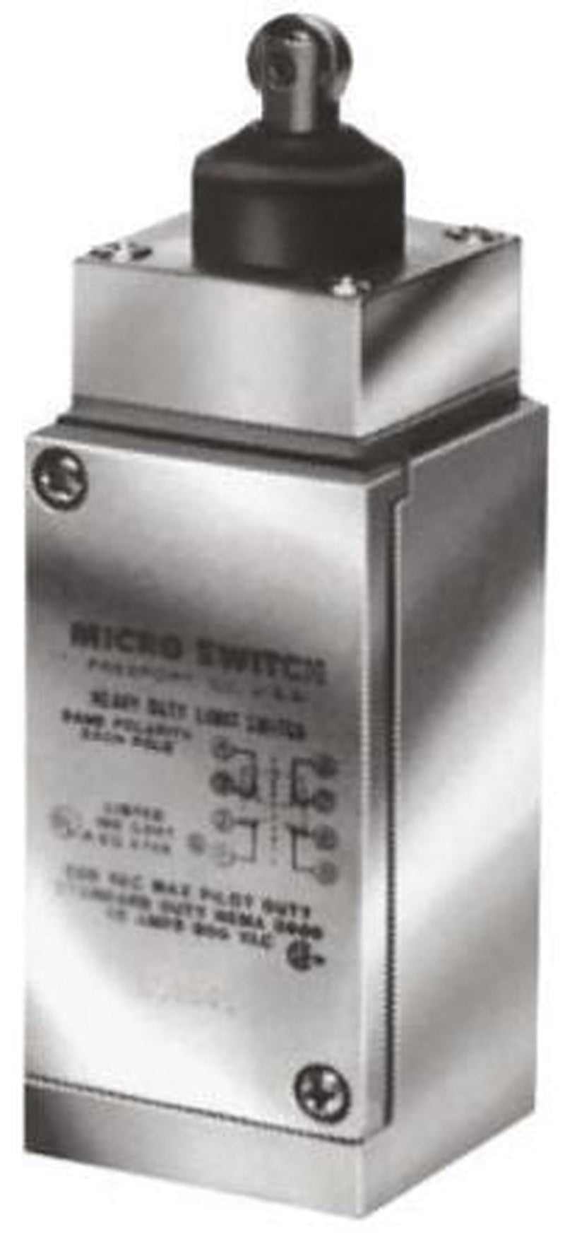 Honeywell HDLS Series Roller Lever Limit Switch, SPDT, IP65, IP66, IP67, Stainless Steel Housing, 250V, 10A