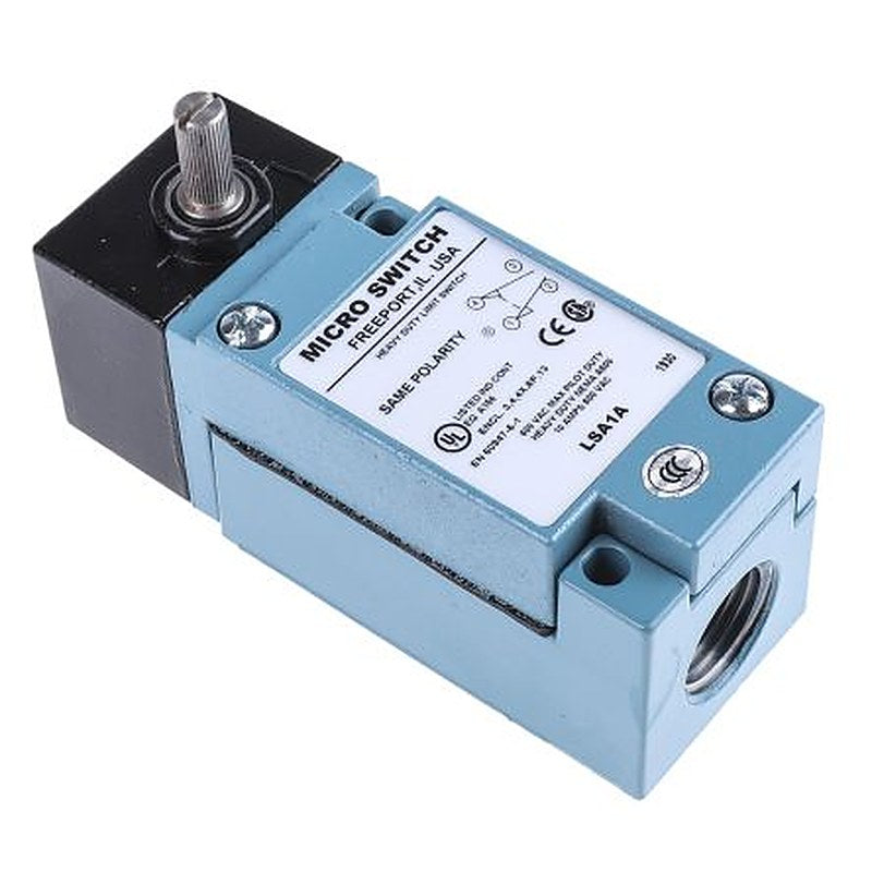 Honeywell HDLS Series Side Rotary Limit Switch, SPDT, IP67, Die Cast Zinc Housing, 600V