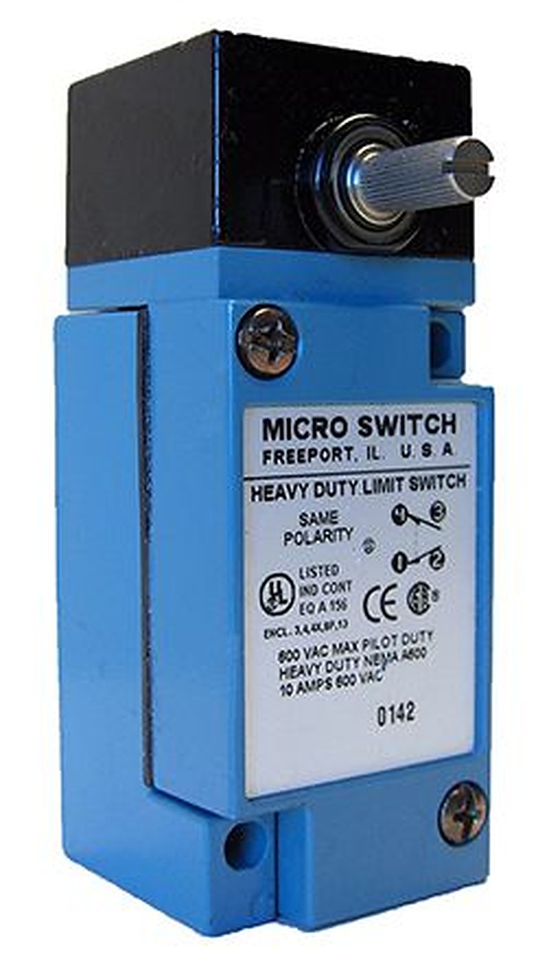 Honeywell HDLS Series Side Rotary Limit Switch, DPDT, IP67, IP65, IP66, Die Cast Zinc Epoxy Coated Housing, 600V ac