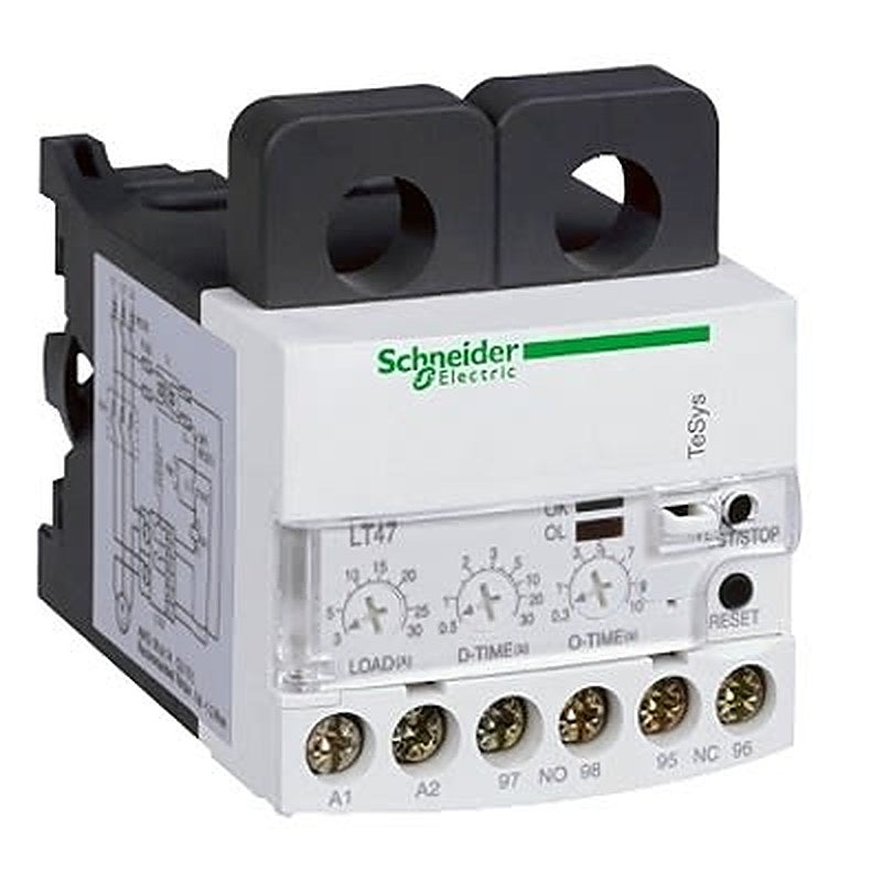 Schneider Electric, TeSys Overload Relay NO/NC, 6A F.L.C, 6A Contact Rating, 240V ac