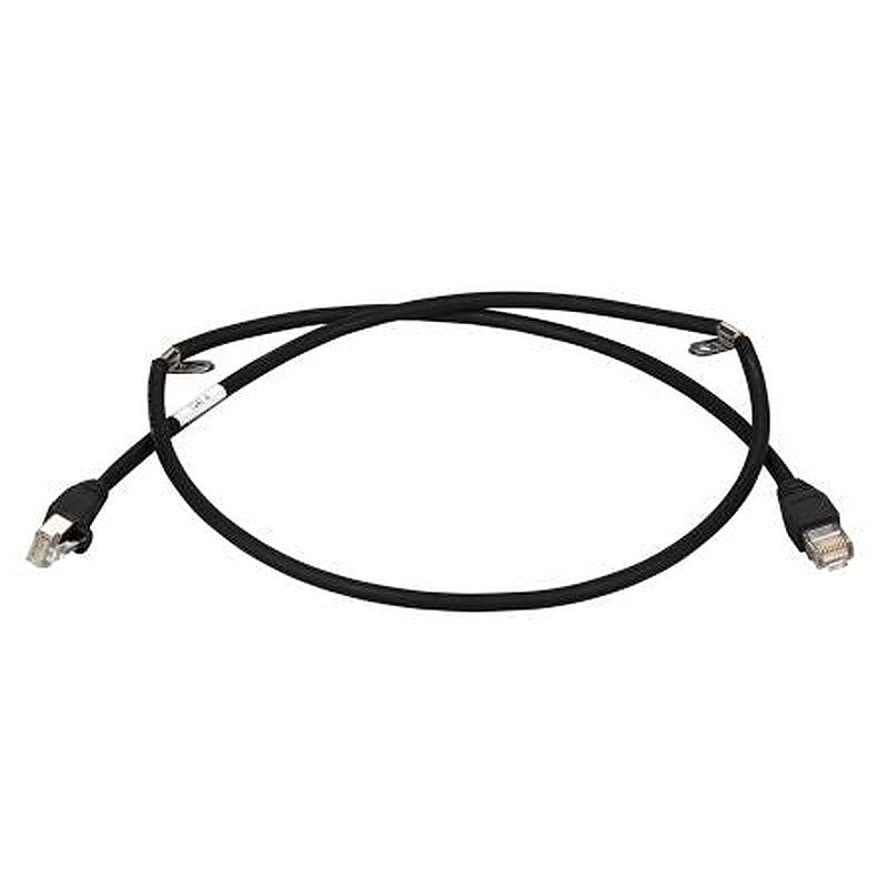 Schneider Electric RJ45, 1 m Ethernet Cable, Black Screened