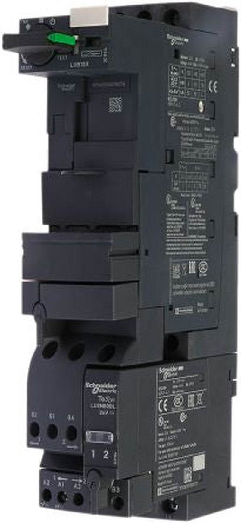 Schneider Electric U-Line Advanced Motor Starter, Reversible, 690V ac, 5.5 kW, 3 Phase, IP40, IP20