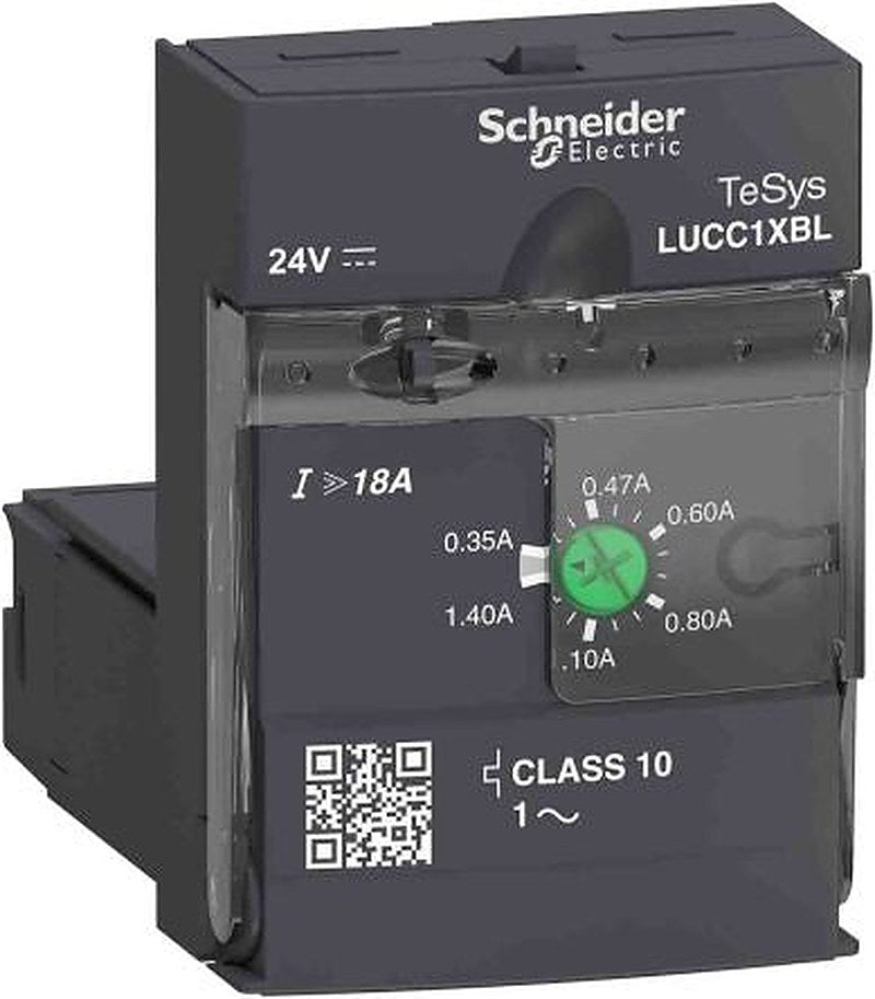 Schneider Electric TeSyS U Advanced Motor Starter, 690V, 0.09 kW, 1 Phase, IP40, IP20