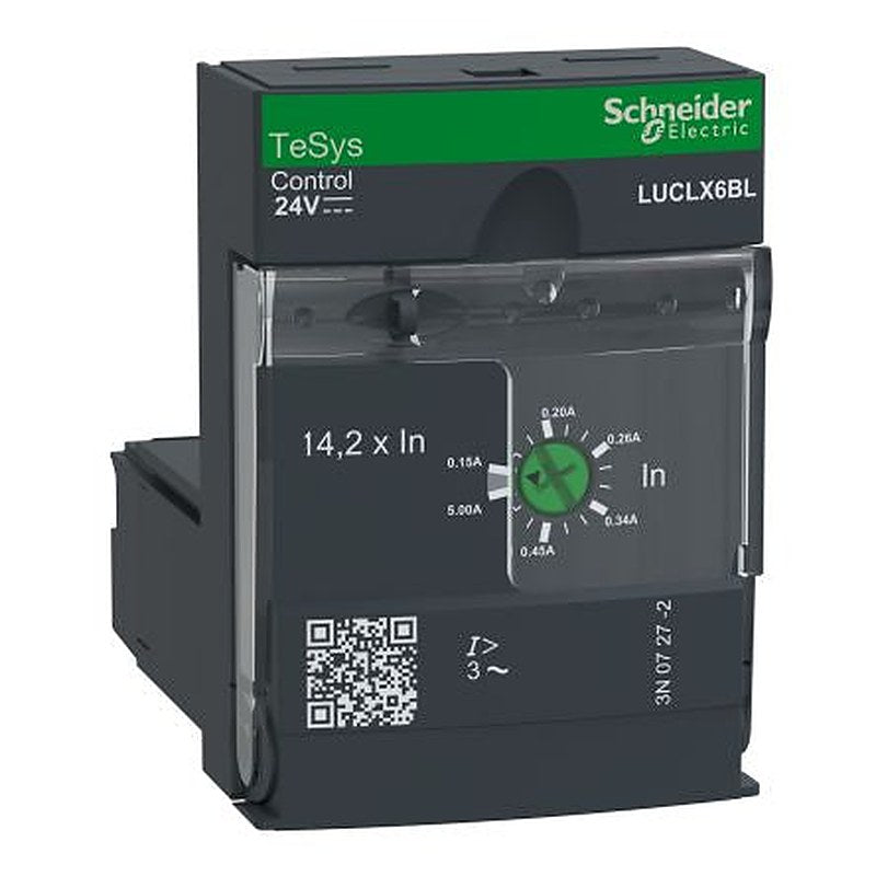 Schneider Electric 0.09 kW Control Unit, 690V ac, 3 Phase, 0.15A, 0.6 A, Short Circuit Protection, Manual Reset Function