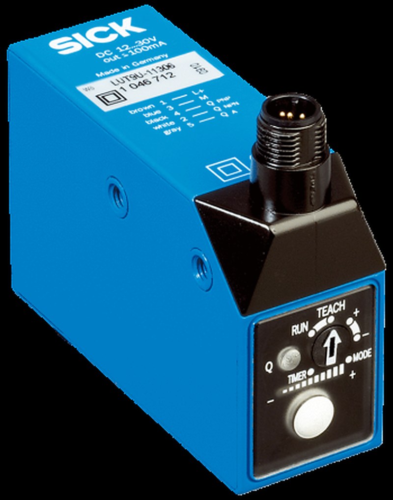 SICK Sensor LED 40 mm, NPN, PNP, 100 mA, IP67 30V dc