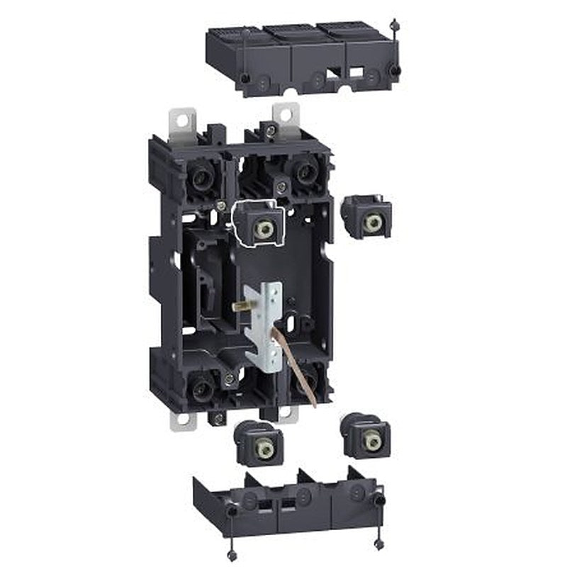 Schneider Electric ComPact Plug-In Base for use with NSX100, NSX100 DC, NSX160 DC, NSX250, NSX160, NSX250 DC