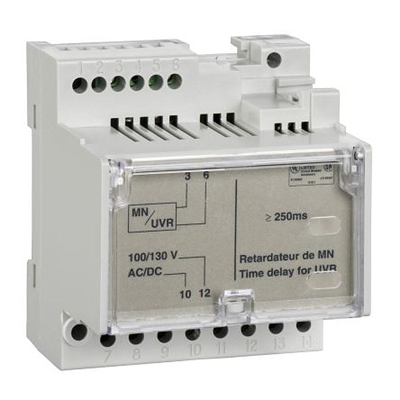 Schneider Electric LV83 Series Timer Relay, 200 to 250 V dc 200V ac, 250 V ac, 0.25 s