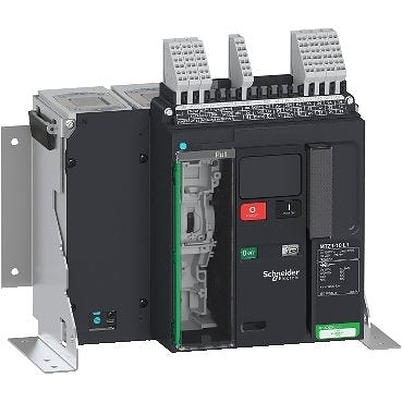 Circuit breaker frame, MasterPact MTZ1 10L1 fixed for MicroLogic X, 1000A, 150kA/415VAC (Icu), 4P (Circuit breaker frame MasterPact MTZ1 10L1 fixed for MicroLogic X) is a Schneider Electric product. Designed for reliable performance and long service life. Available across Iraq — contact us for pricing and delivery options.
