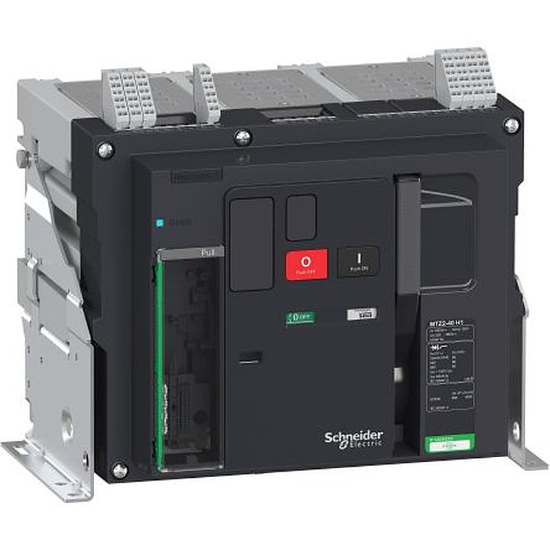 Schneider Electric, MasterPact, MTZ2 40H2 Molded Case Circuit Breaker 3-Pole 4kA, Fixed