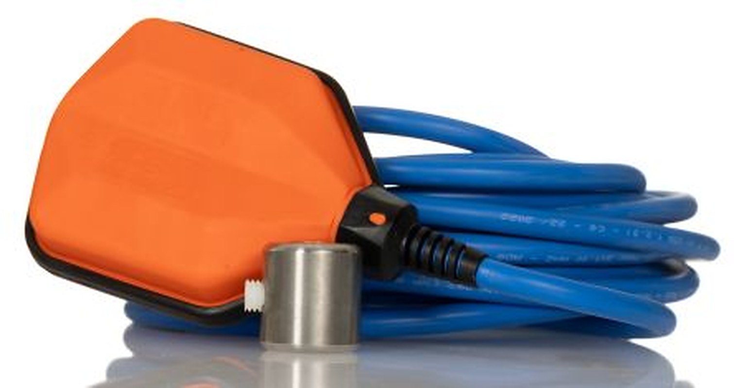 Lovato Float Switch, 10 m Cable, Relay, 250 V ac ac Max