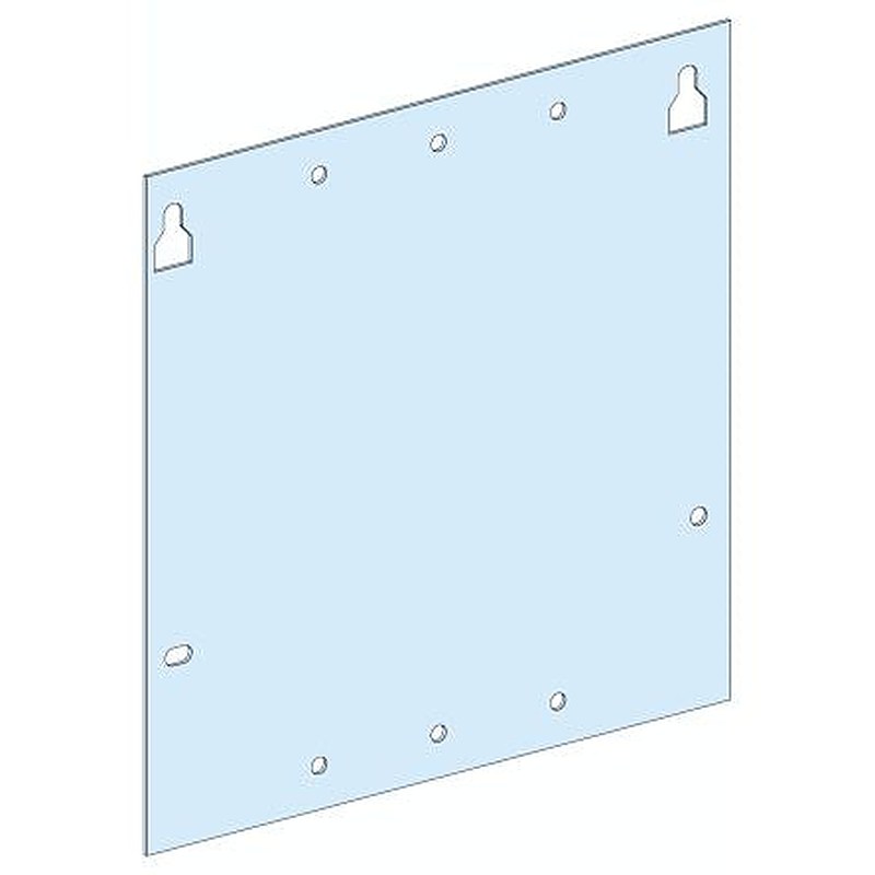 Schneider Electric LVS Series Sheet Steel Mounting Plate for Use with Enclosure x 400 mm x 750mm