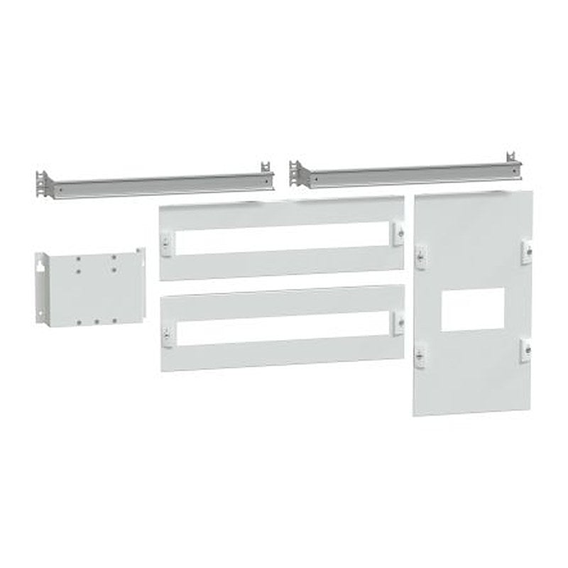 Schneider Electric PrismaSeT G Series Polyester Front Plate for Use with PrismaSeT PrismaSeT Pack 250 Duct 450 mm x 450