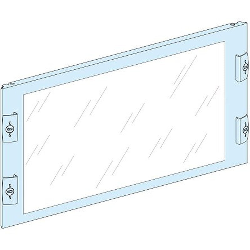 Schneider Electric PrismaSeT G Series Glass Front Plate for Use with PrismaSeT PrismaSeT P Cubicle, PrismaSeT PrismaSeT