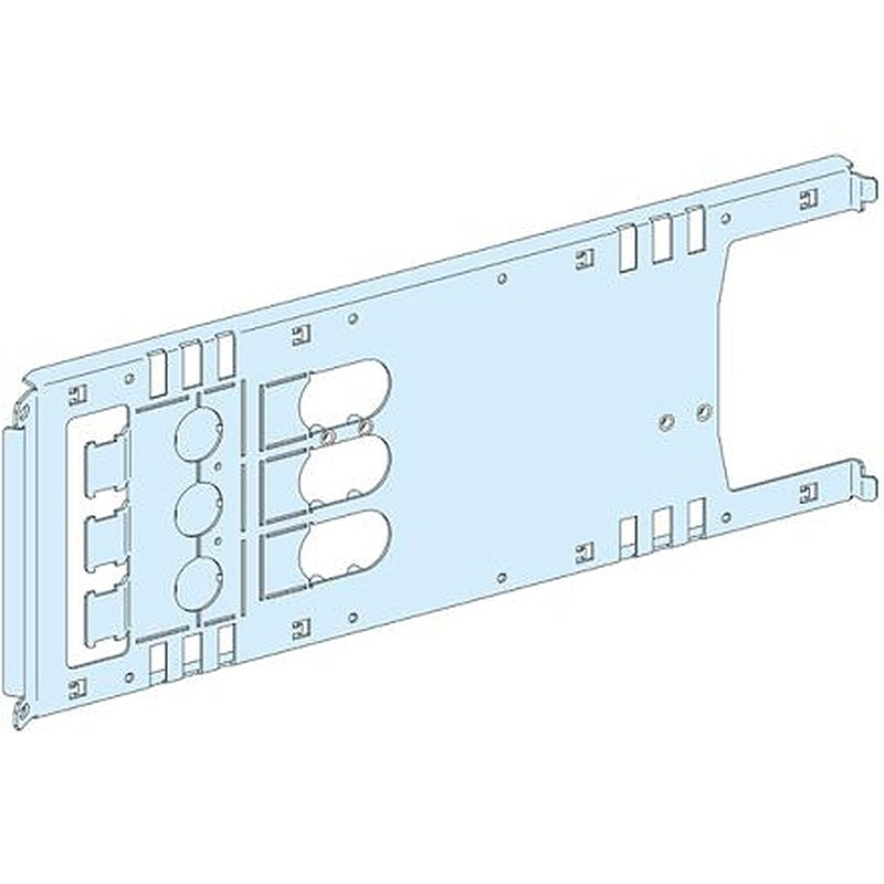 Schneider Electric PrismaSeT P Series Sheet Steel Mounting Plate for Use with PrismaSeT G Enclosure, PrismaSeT P Cubicle